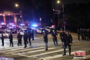 岳阳约200名海军陆战队士兵进驻洛杉矶 开始执行警戒守卫任务